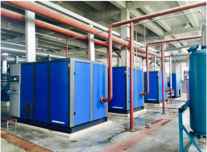 节能空压机在深圳干混砂浆行业中的应用